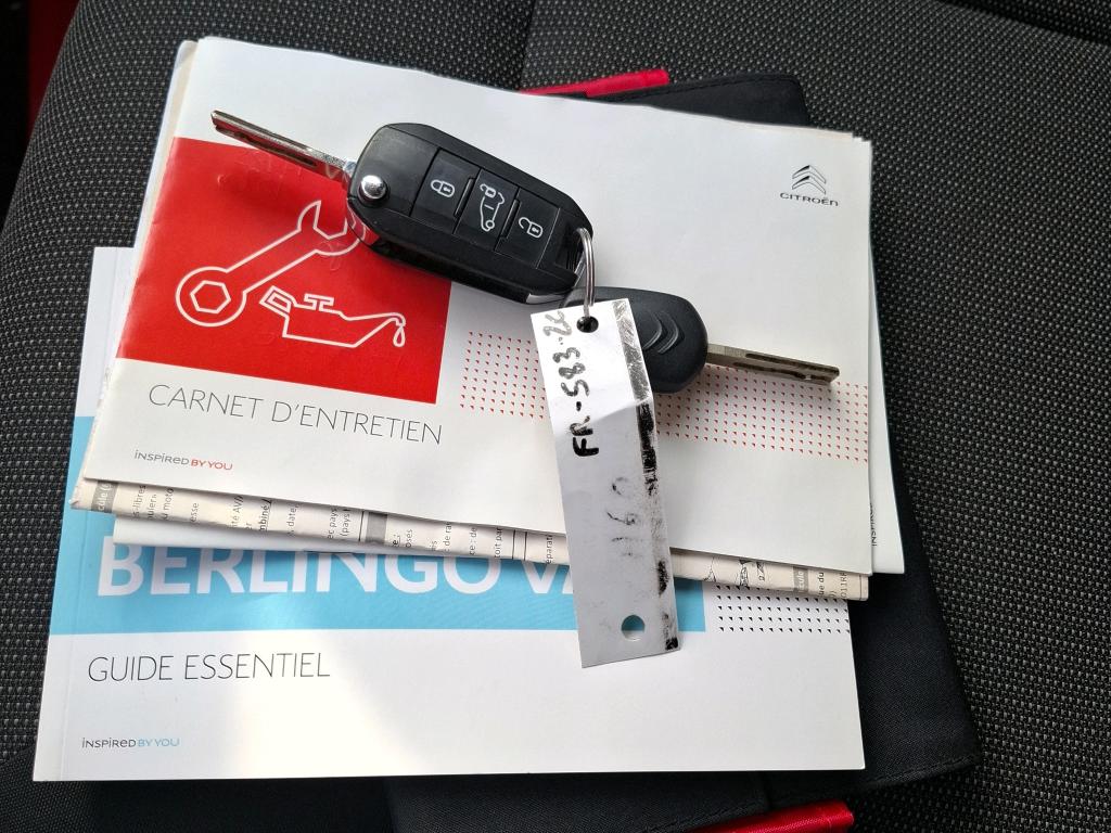 Citroen BERLINGO VAN M 650 BLUEHDI 100 S&S BVM5 CLUB 2020