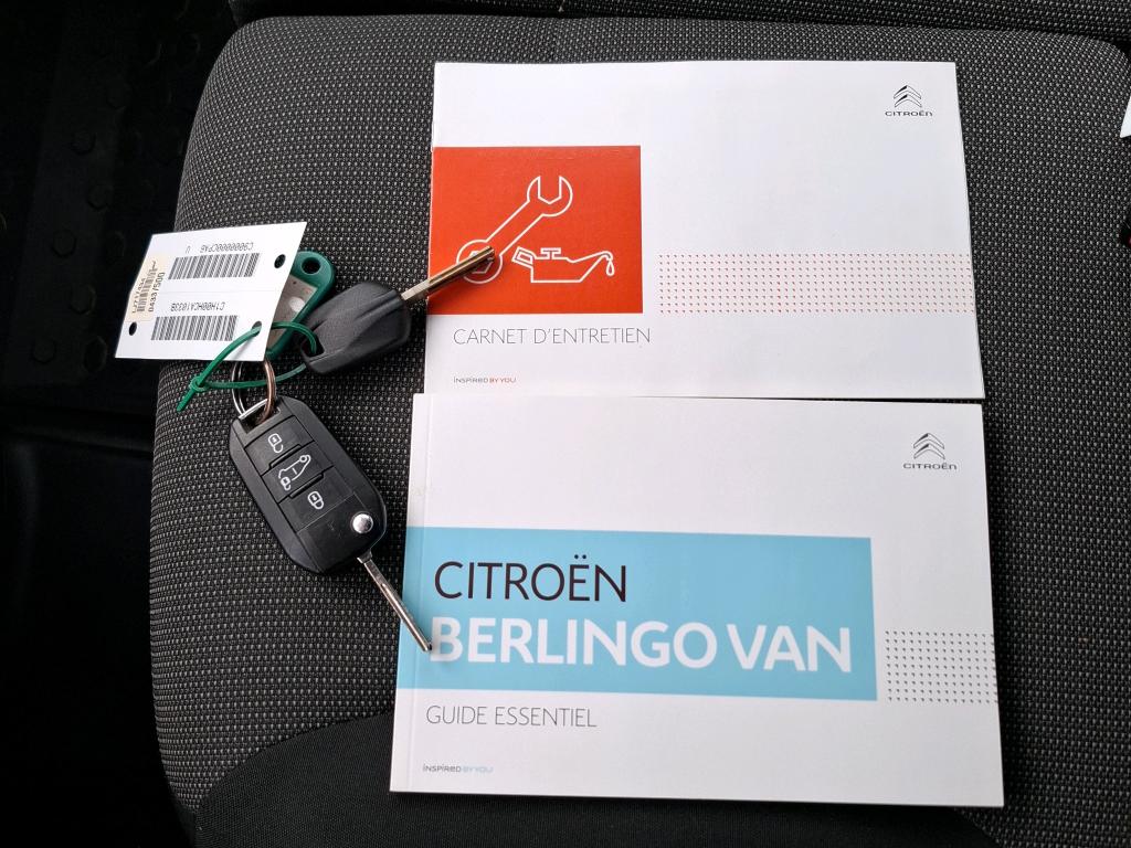 Citroen BERLINGO VAN M 650 BLUEHDI 100 S&S BVM5 CLUB 2020