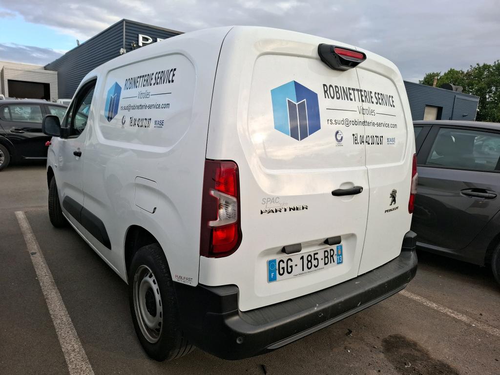 Peugeot PARTNER FOURGON STANDARD 650 KG BLUEHDI 100 S&S BVM6 ASPHALT 2022