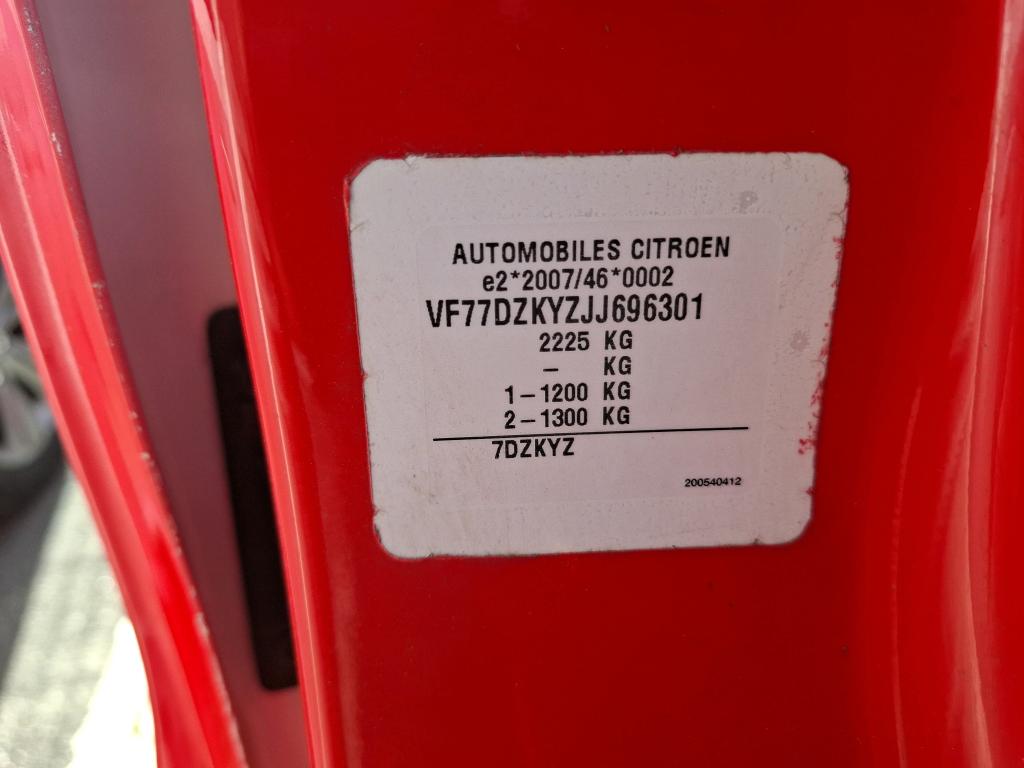 Citroen BERLINGO FOURGON ELECTRIC M CLUB AVEC BATTERIE 2019