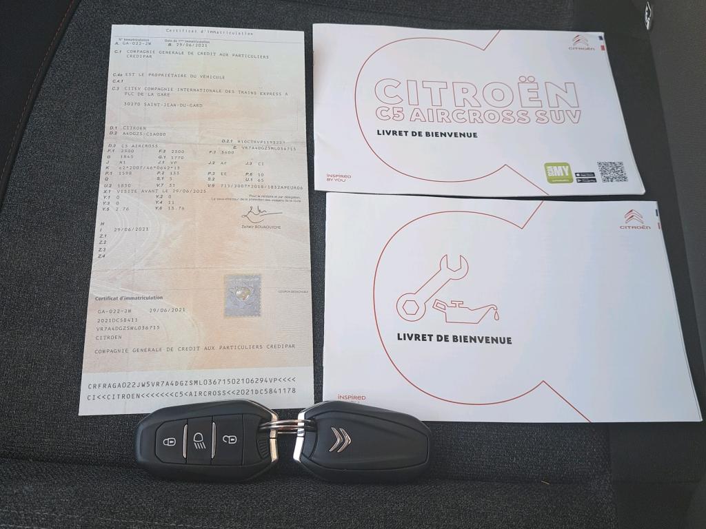 Citroen C5 Aircross Hybride Rechargeable 225 S&S e-EAT8 Business 2021