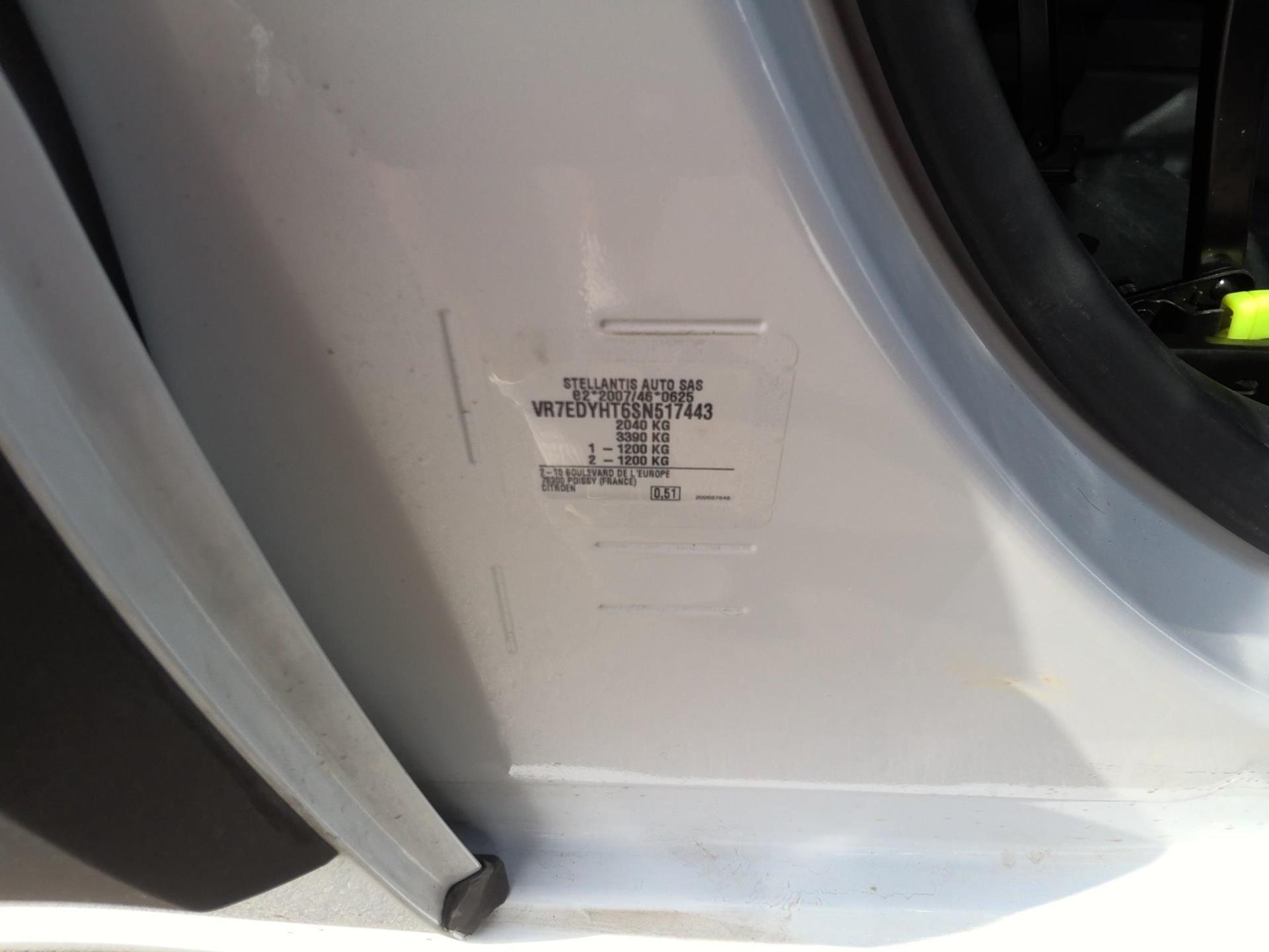 Citroen BERLINGO VAN TAILLE M 650KG BLUEHDI 100 S&S BVM6 2025
