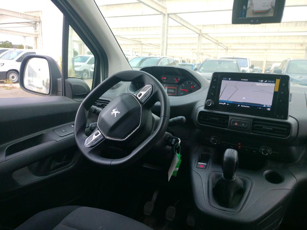 Peugeot PARTNER FOURGON STANDARD 650 KG BLUEHDI 100 S&S BVM5 ASPHALT 2020