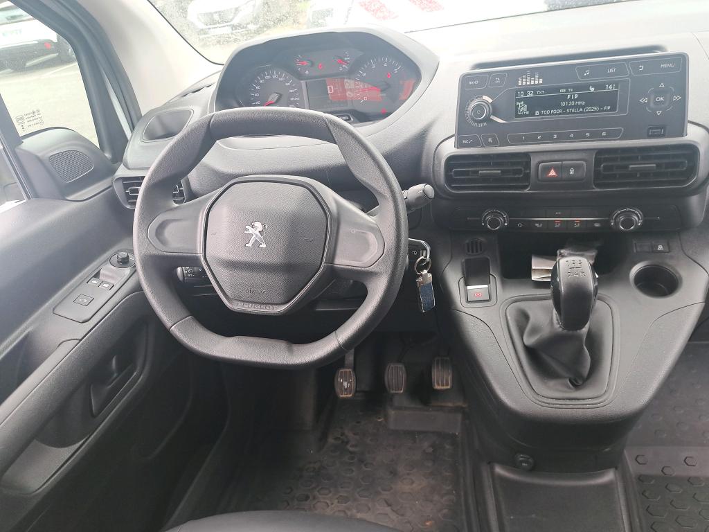 Peugeot PARTNER FOURGON STANDARD 650 KG BLUEHDI 100 S&S BVM5 PREMIUM 2021