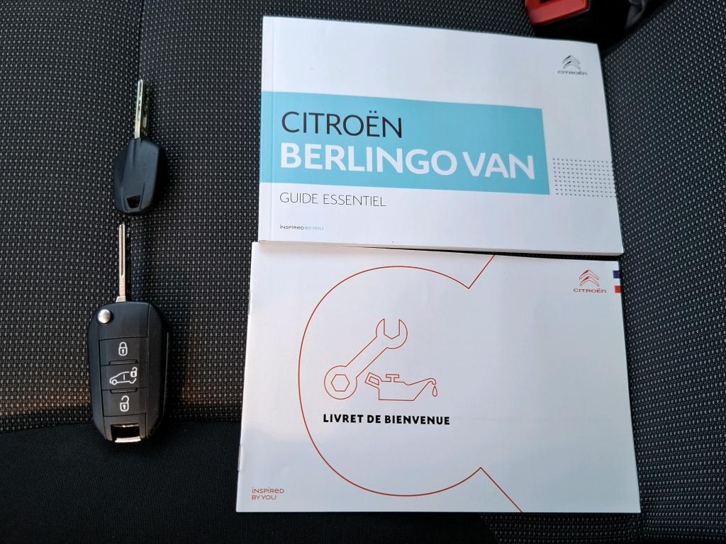 Citroen BERLINGO VAN M 650 BLUEHDI 100 S&S BVM5 CLUB 2020