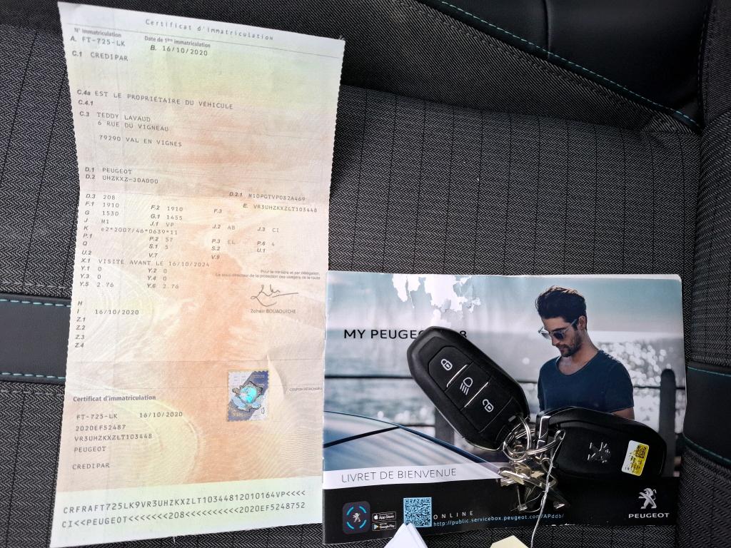 Peugeot 208 Electrique 50 kWh 136ch Allure 2020