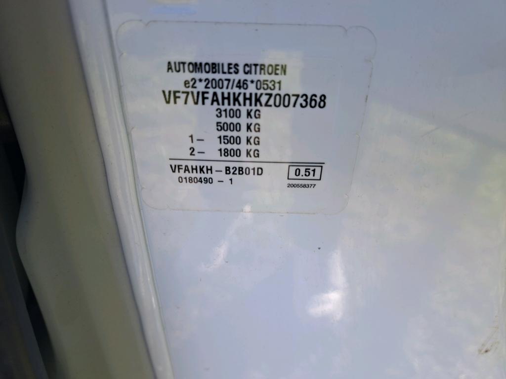 Citroen JUMPY FGN M BLUEHDI 120 S&S BVM6 CLUB 2019