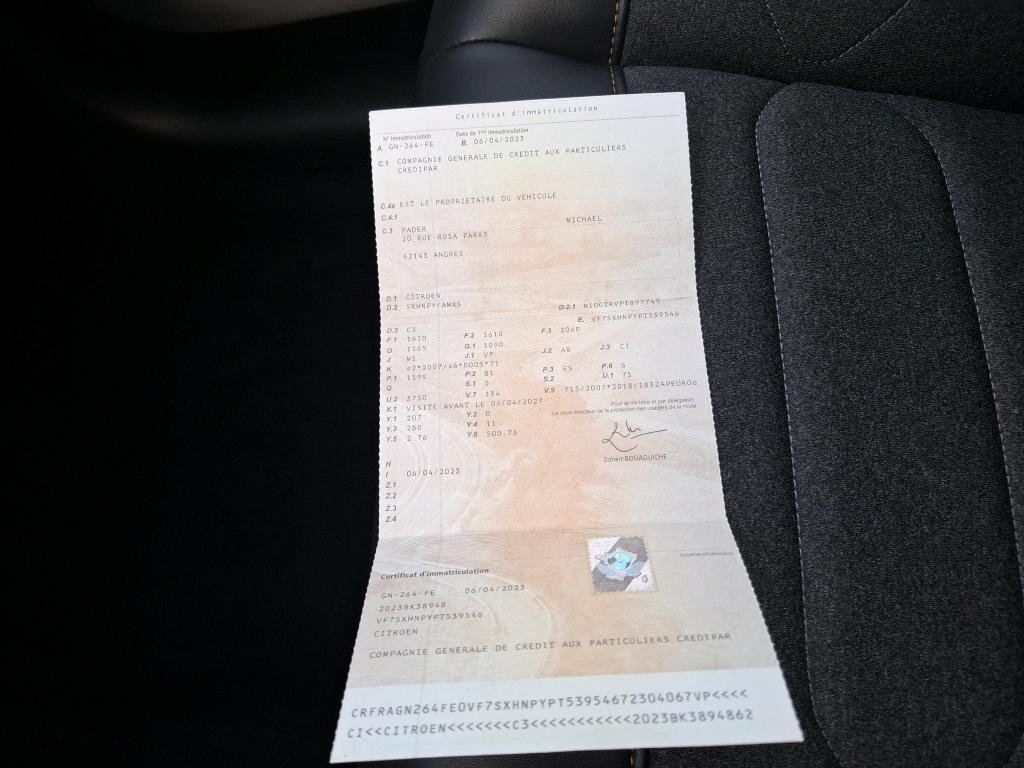 Citroen C3 PureTech 110 S&S EAT6 Shine 2023