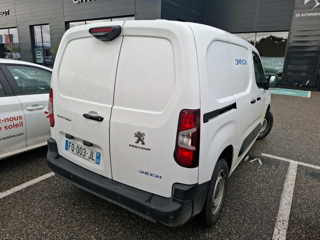 Peugeot PARTNER FOURGON STANDARD 650 KG BLUEHDI 100 S&S BVM5 ASPHALT 2020