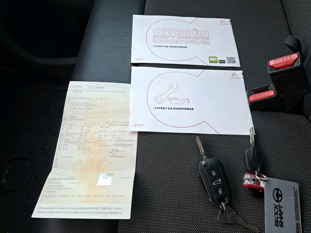 Citroen JUMPY FGN M BLUEHDI 120 S&S BVM6 DRIVER 340 NM 2021