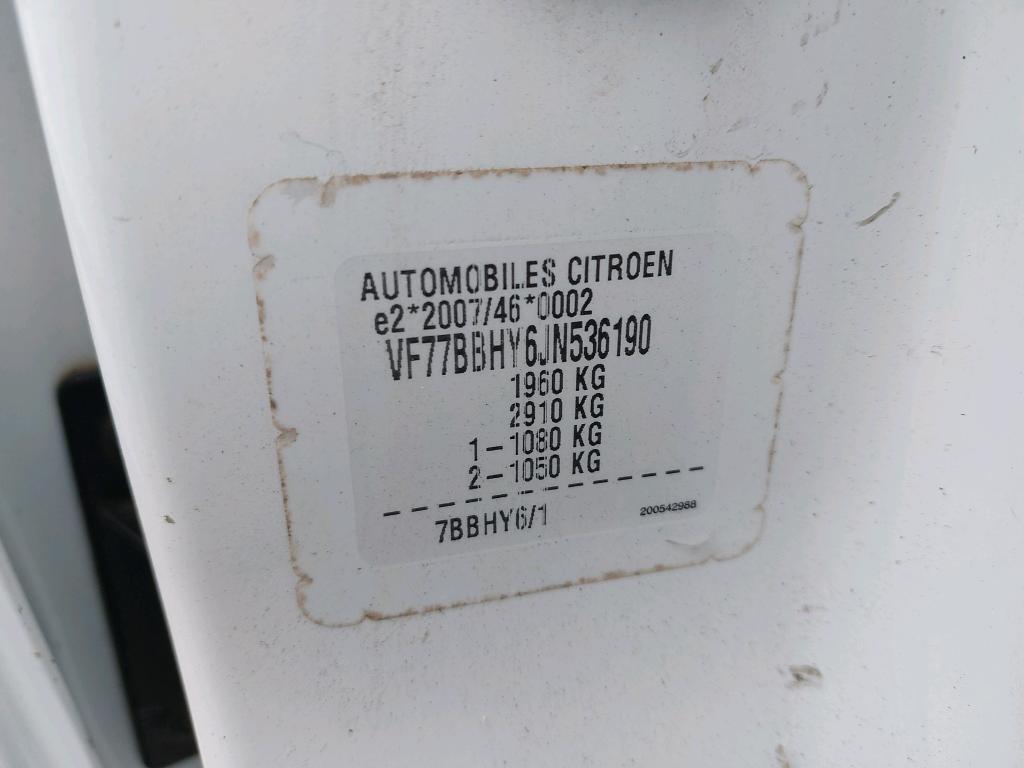 Citroen BERLINGO M BLUEHDI 100 CLUB 2018