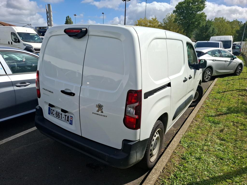 Peugeot PARTNER FOURGON STANDARD 650 KG BLUEHDI 130 S&S EAT8 ASPHALT 2021