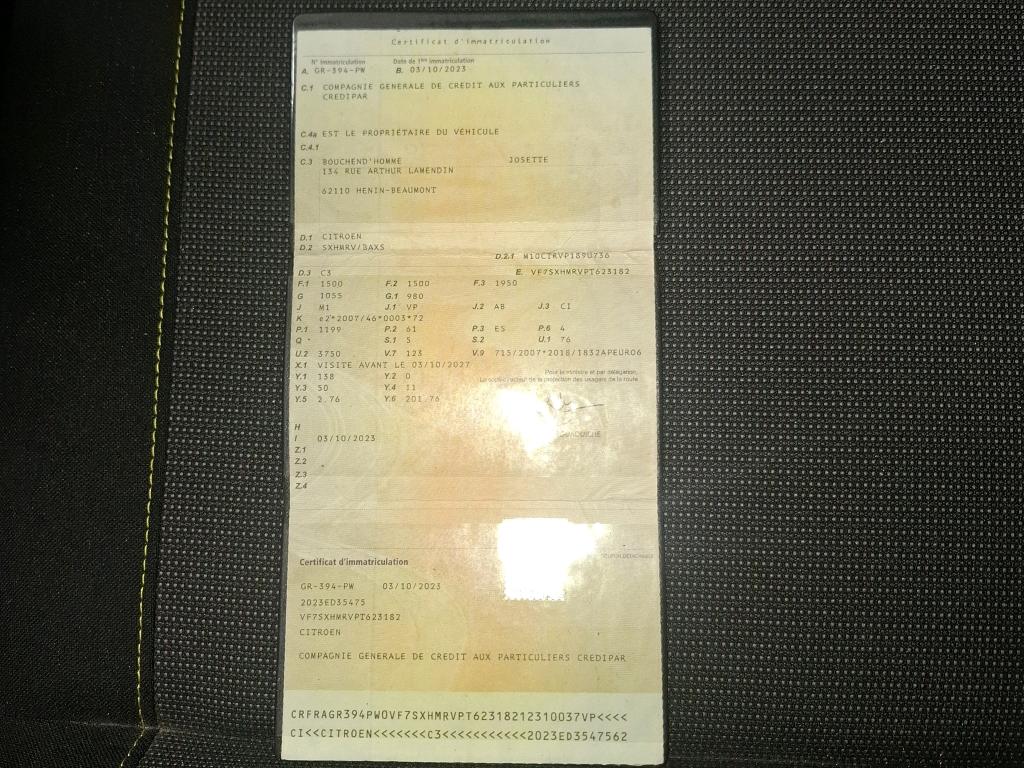 Citroen C3 PureTech 83 ch BVM5 You 2023