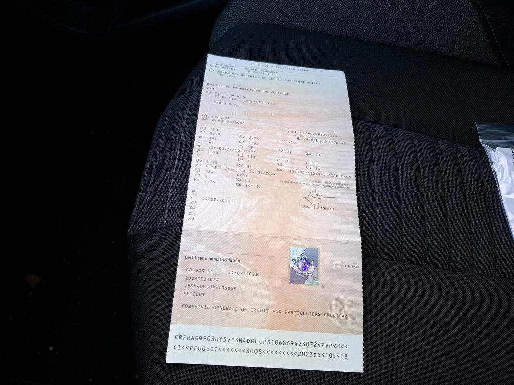 Peugeot 3008 Hybrid 180 e-EAT8 Active Pack 2023