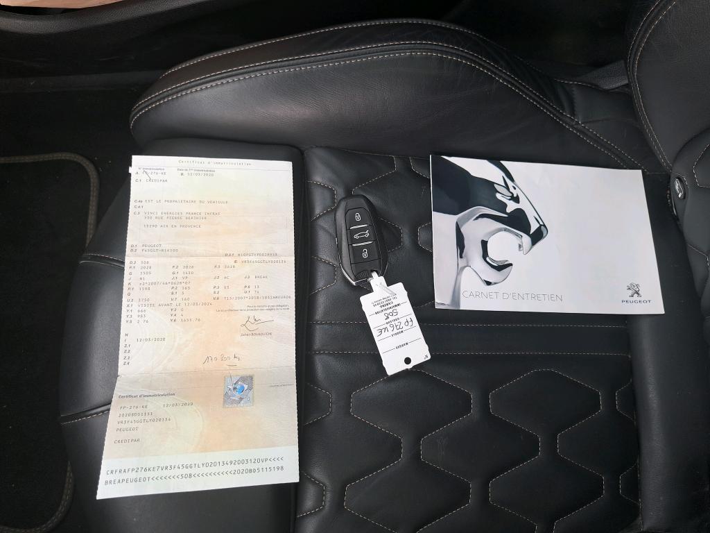 Peugeot 508 SW PureTech 225 ch S&S EAT8 GT 2020