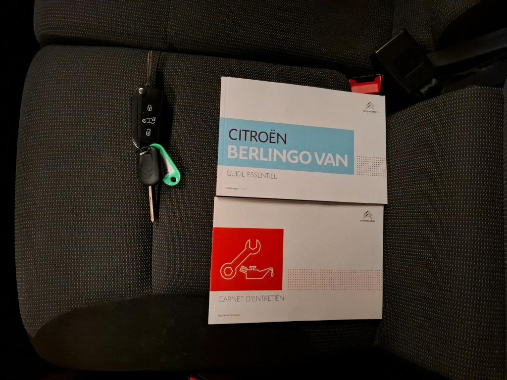 Citroen BERLINGO VAN M 650 BLUEHDI 100 S&S BVM5 CLUB 2020