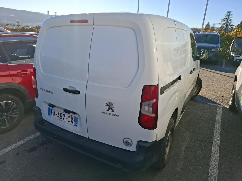 Peugeot PARTNER FOURGON STANDARD 650 KG BLUEHDI 100 BVM5 PREMIUM 2019