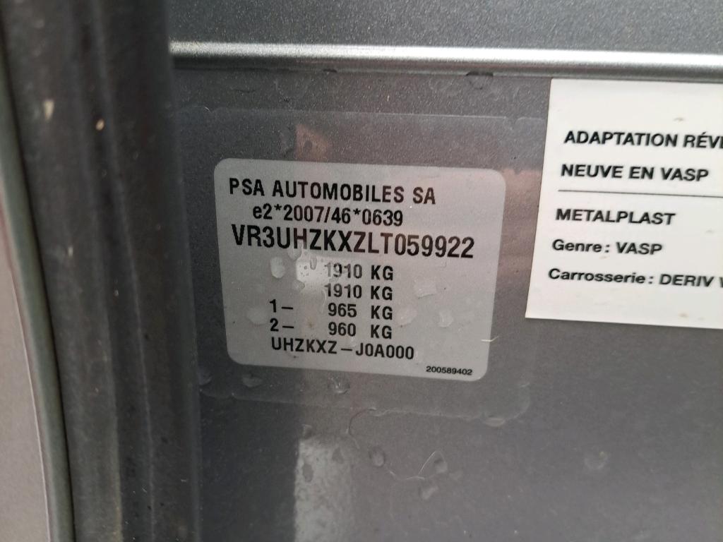 Peugeot 208 ELECTRIQUE 50 KWH 136 ACTIVE BUSINESS R 2020