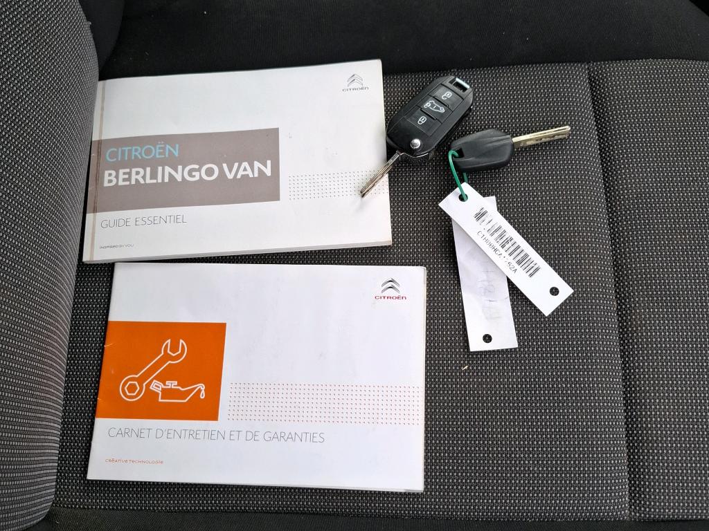 Citroen BERLINGO VAN M 650 BLUEHDI 100 S&S CLUB 2019