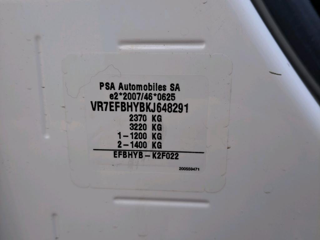 Citroen BERLINGO VAN XL 950 BLUEHDI 100 S&S DRIVER 2019