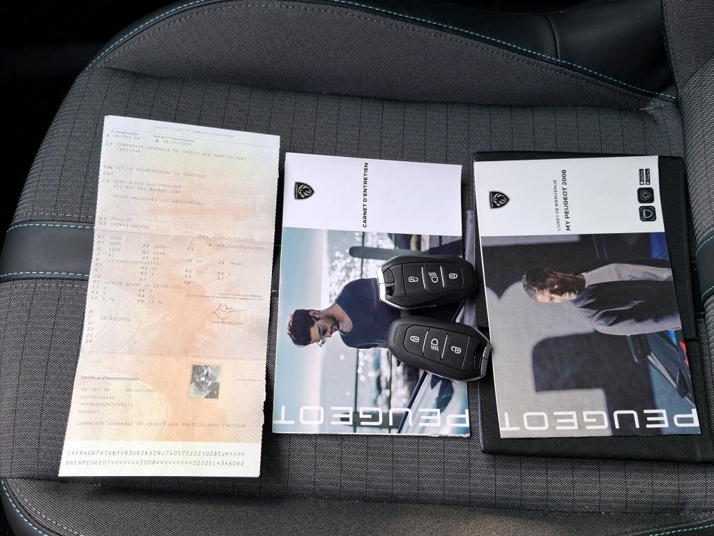 Peugeot 2008 Electrique 136 ch Allure 2022