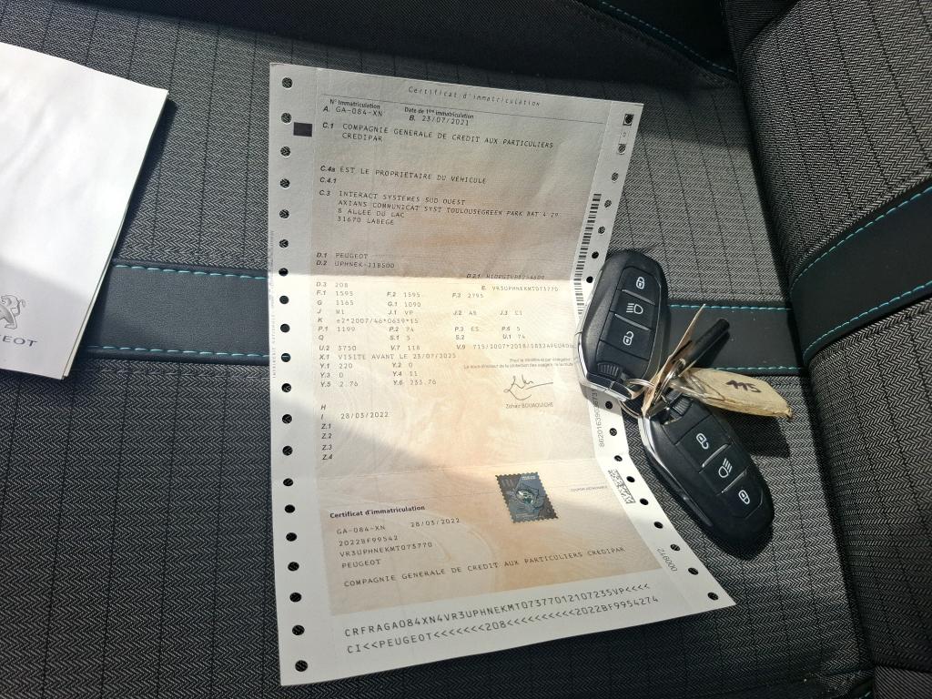 Peugeot 208 PureTech 100 S&S BVM6 Allure Business 2021