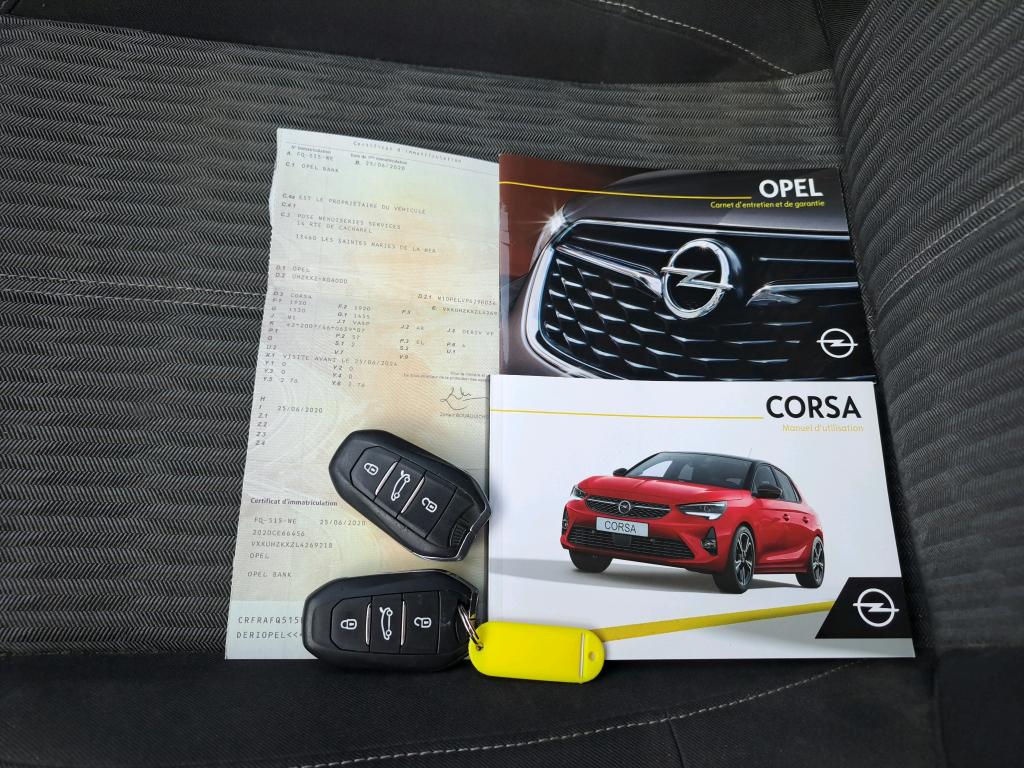 Opel Corsa Electrique 136 ch & Batterie 50 kWh Edition 2020