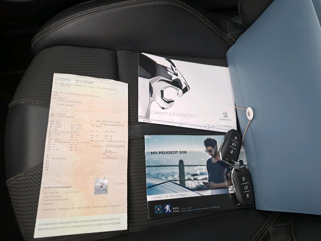 Peugeot 508 SW Hybrid 225 e-EAT8 GT 2021