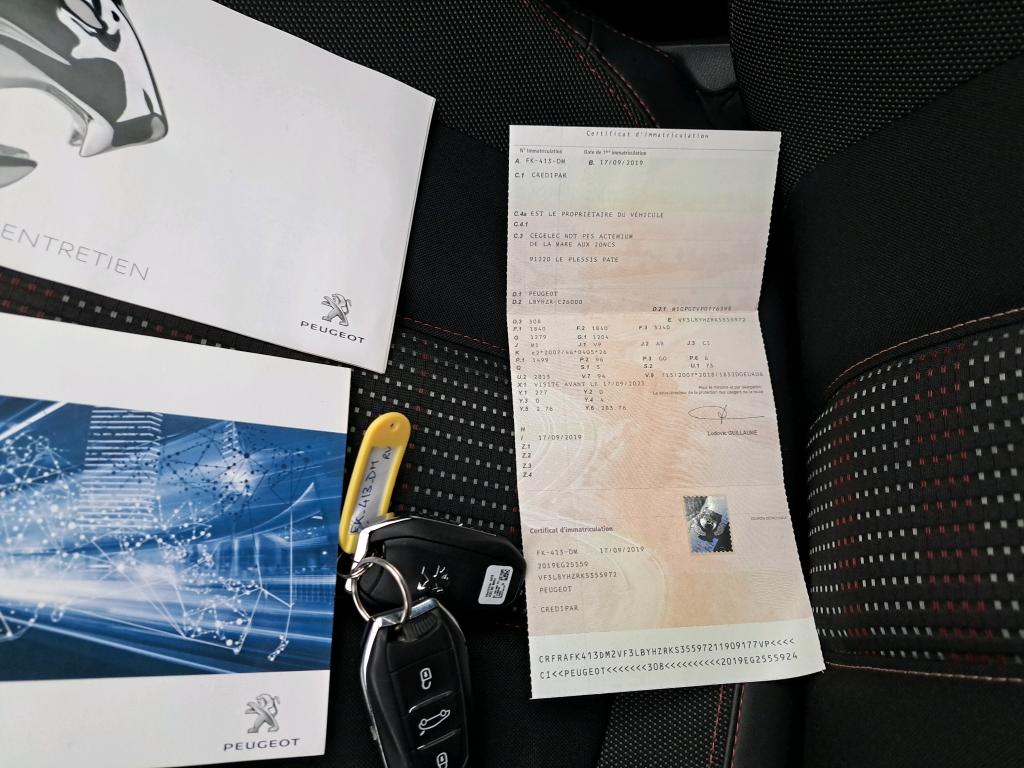Peugeot 308 BlueHDi 130ch S&S EAT8 GT Line 2019