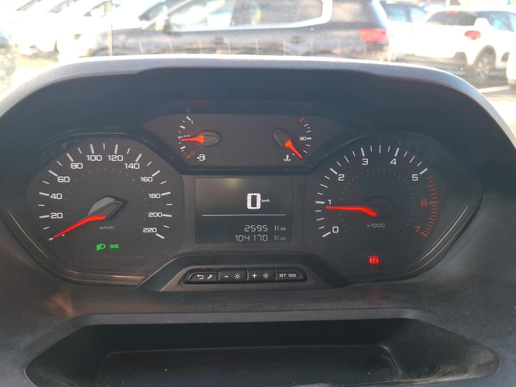 Peugeot PARTNER FOURGON STANDARD 650 KG BLUEHDI 100 S&S BVM5 PREMIUM 2020