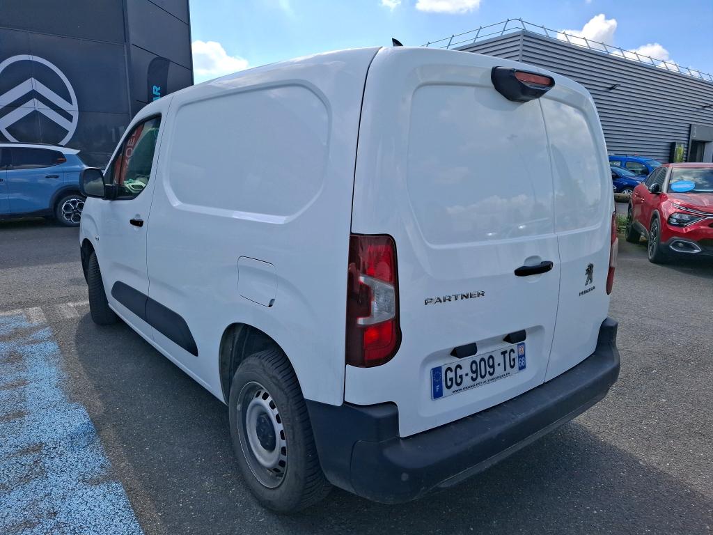 Peugeot PARTNER FOURGON STANDARD 650 KG BLUEHDI 100 S&S BVM6 ASPHALT 2022