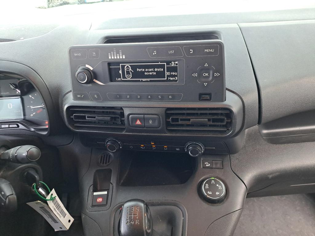 Citroen BERLINGO VAN M 650 BLUEHDI 100 S&S CLUB 2019