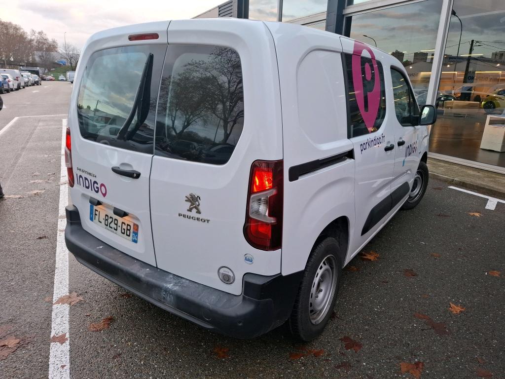 Peugeot PARTNER FOURGON STANDARD 650 KG BLUEHDI 75 BVM5 PREMIUM 2019