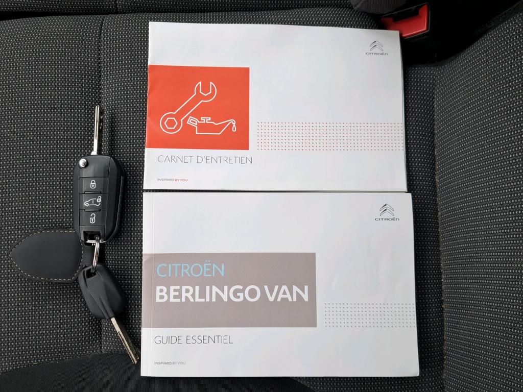 Citroen BERLINGO VAN M 650 BLUEHDI 100 S&S CLUB 2019