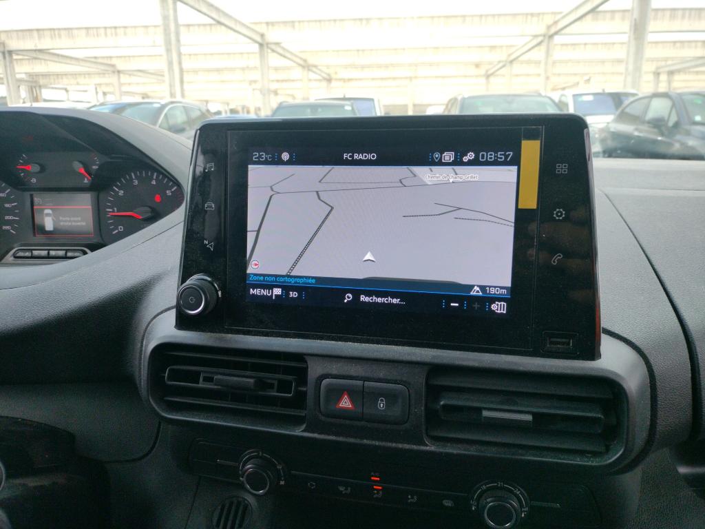 Peugeot PARTNER FOURGON STANDARD 650 KG BLUEHDI 100 S&S BVM5 ASPHALT 2020