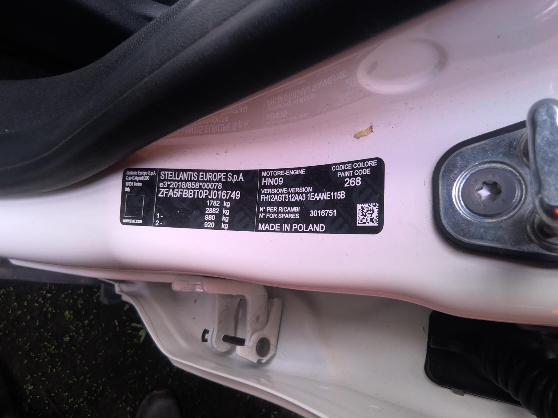 FIAT 600 1.2 Hybrid 100ch DCT6 La Prima 2024