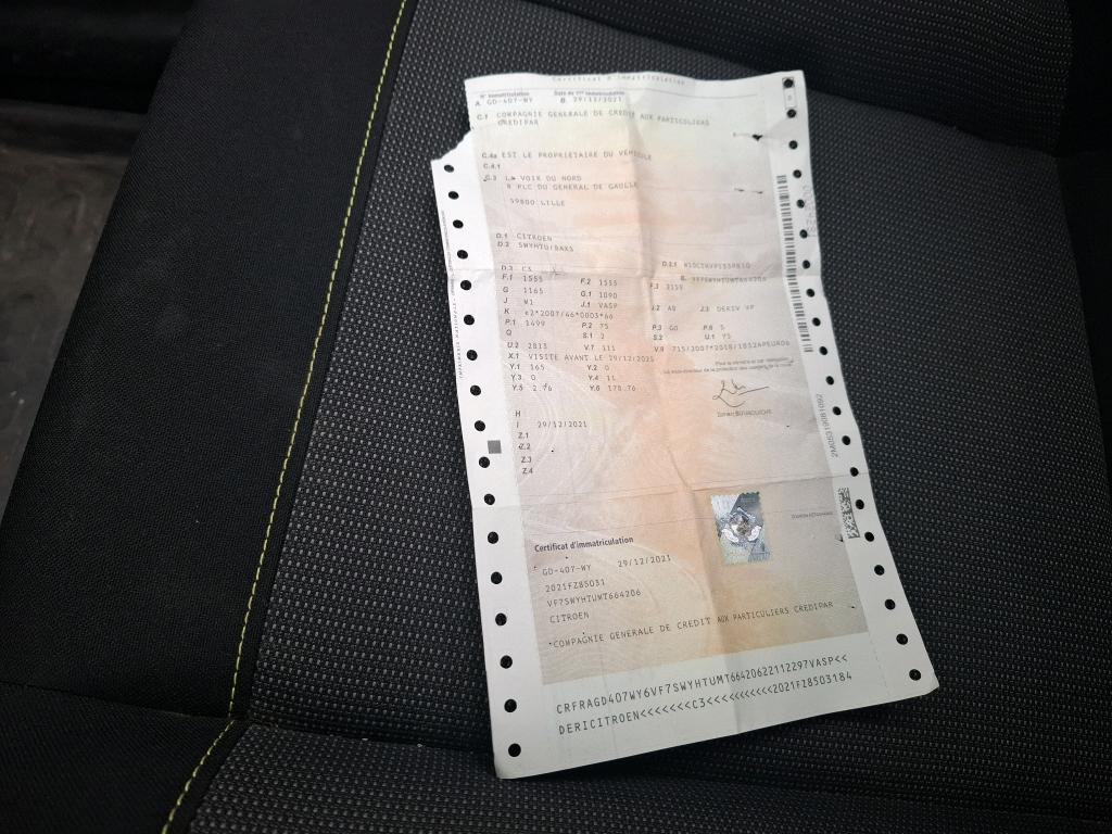 Citroen C3 SOCIETE BLUEHDI 100 S&S BVM6 FEEL BUSINESS R 2021