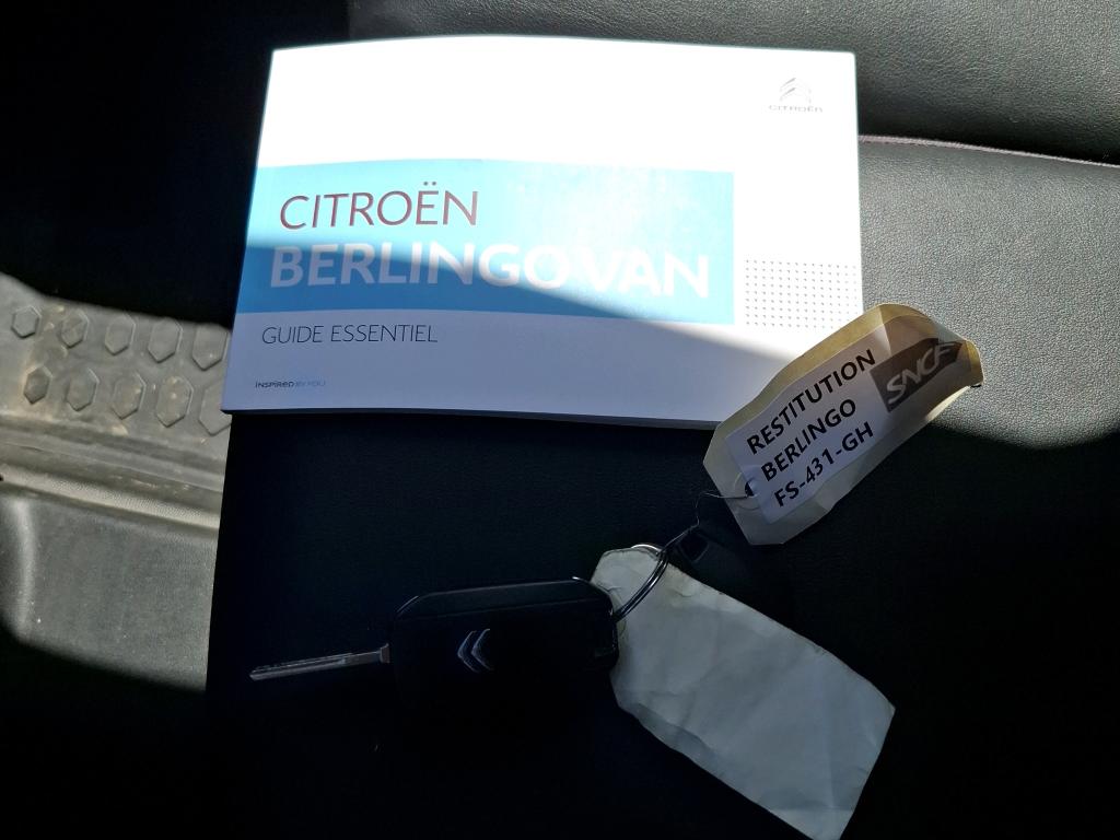 Citroen BERLINGO VAN M 650 BLUEHDI 100 S&S BVM5 CLUB 2020
