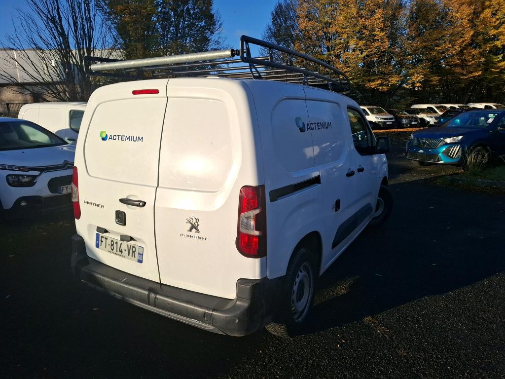 Peugeot PARTNER FOURGON STANDARD 650 KG BLUEHDI 100 S&S BVM5 PREMIUM 2020