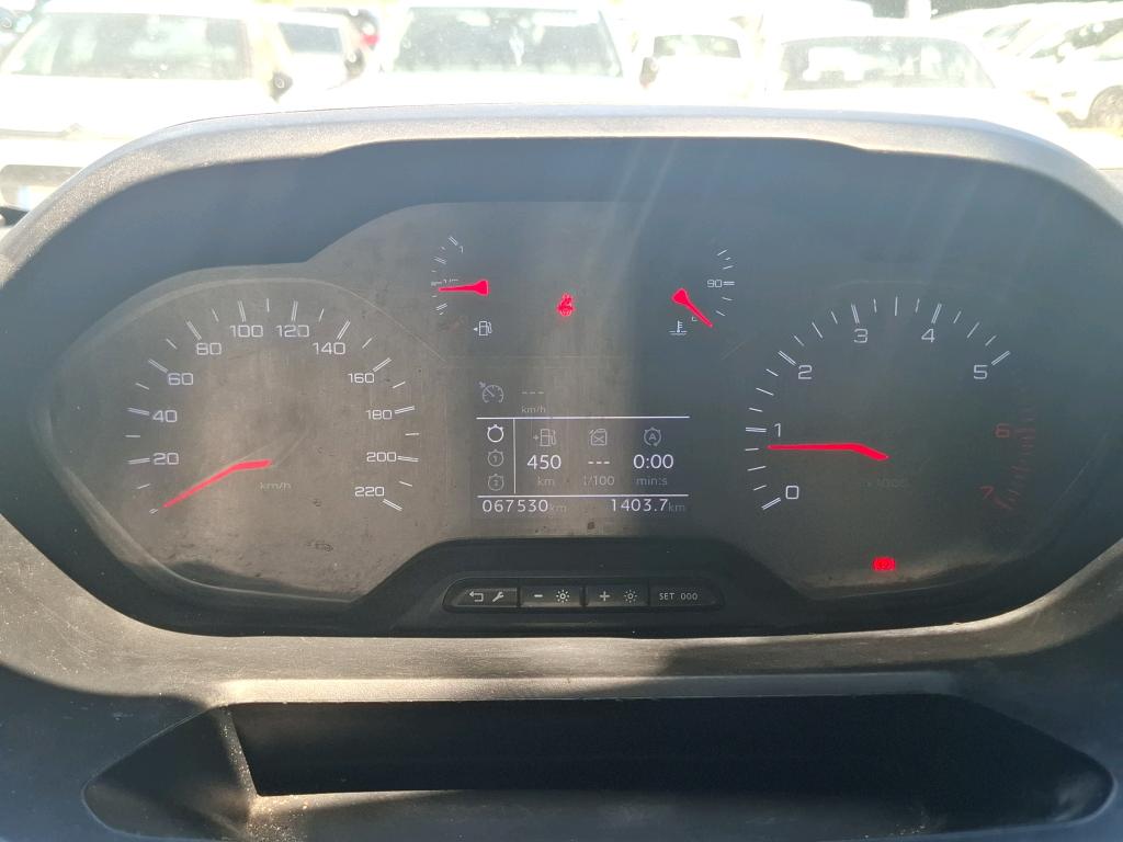 Peugeot PARTNER FOURGON STANDARD 650 KG BLUEHDI 100 S&S BVM6 ASPHALT 2022
