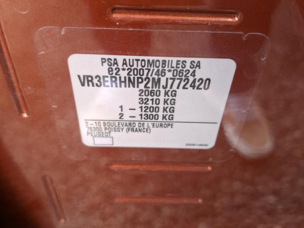 Peugeot Rifter Standard PureTech 110 S&S BVM6 5pl Active Pack 2021