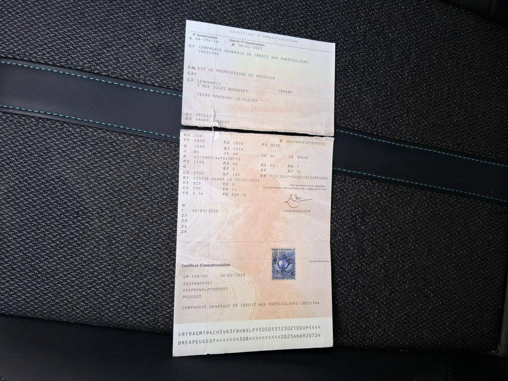 Peugeot 308 SW PureTech 130ch S&S BVM6 Allure Pack 2023
