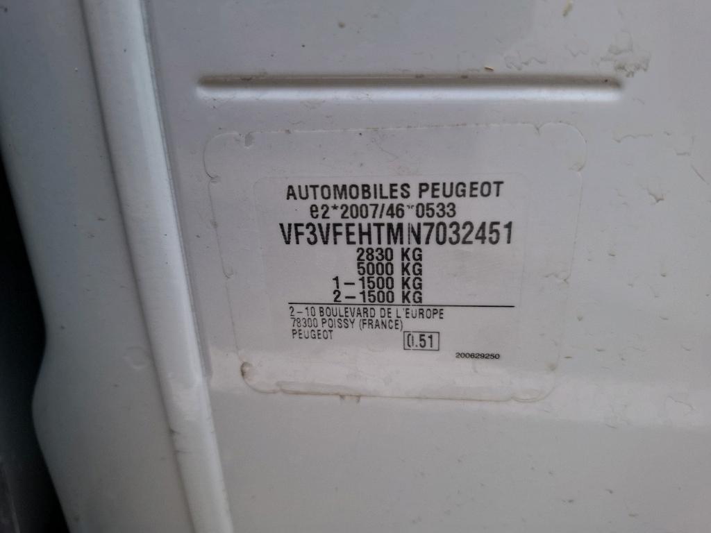 Peugeot EXPERT FGN TOLE STANDARD BLUEHDI 145 S&S BVM6 ASPHALT 2022