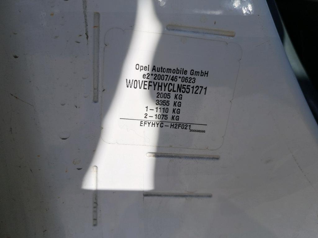 Opel COMBO CARGO 1.5 100 CH S/S L1H1 BVM5 STANDARD PACK CLIM 2021