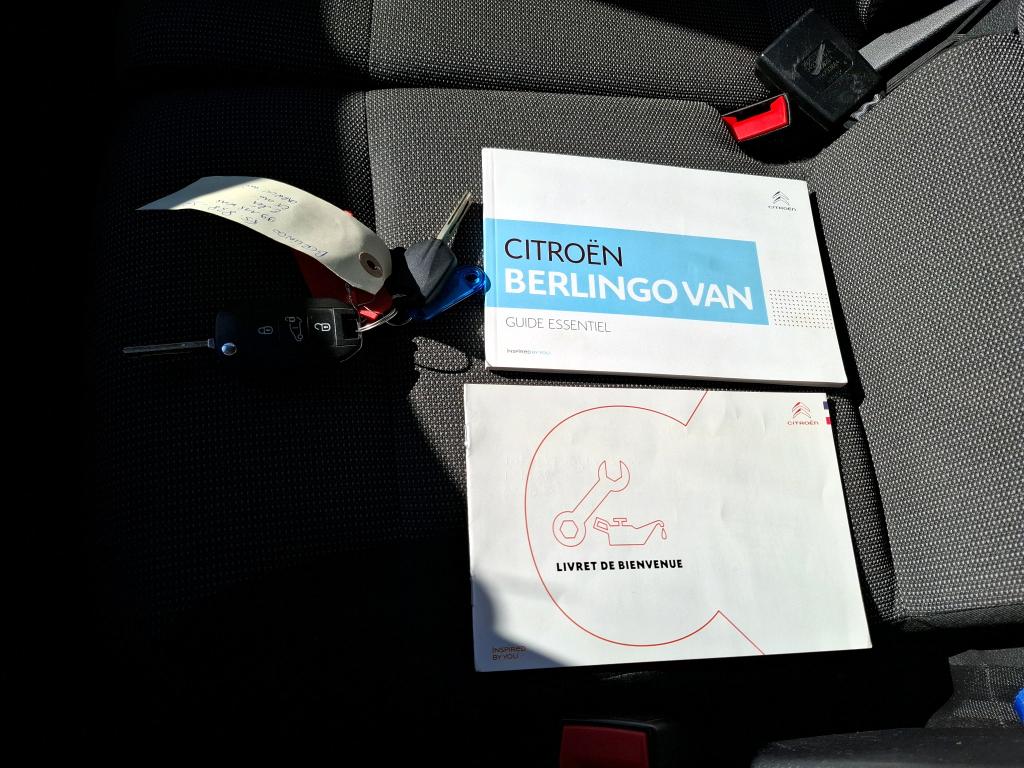 Citroen BERLINGO VAN M 650 BLUEHDI 100 S&S BVM5 CLUB 2020