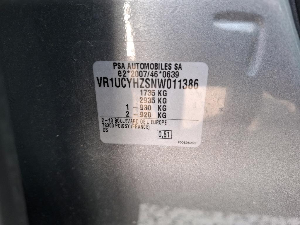 DS DS3 Crossback BlueHDi 130 EAT8 Performance Line+ 2022