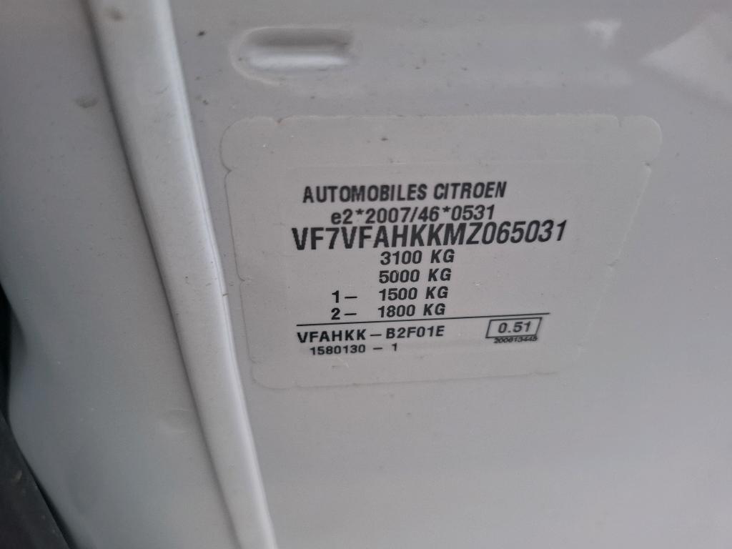 Citroen JUMPY FGN XL BLUEHDI 120 S&S BVM6 DRIVER 340 NM 2021