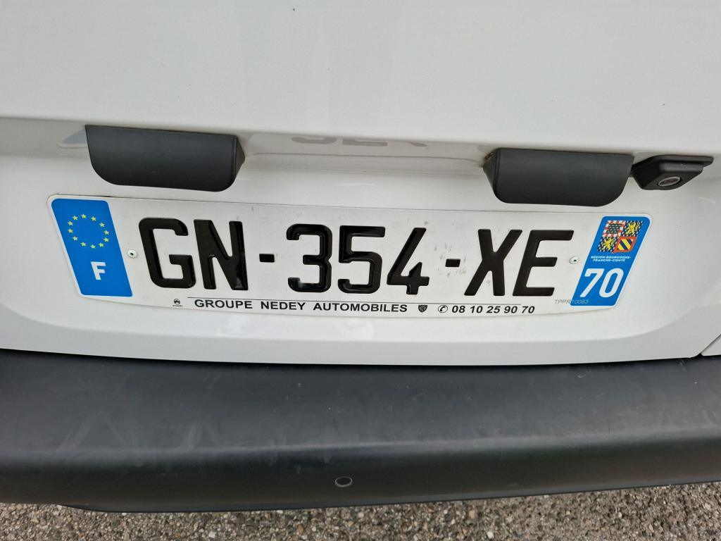 Peugeot PARTNER FOURGON M 650 KG BLUEHDI 100 S&S BVM6 2023