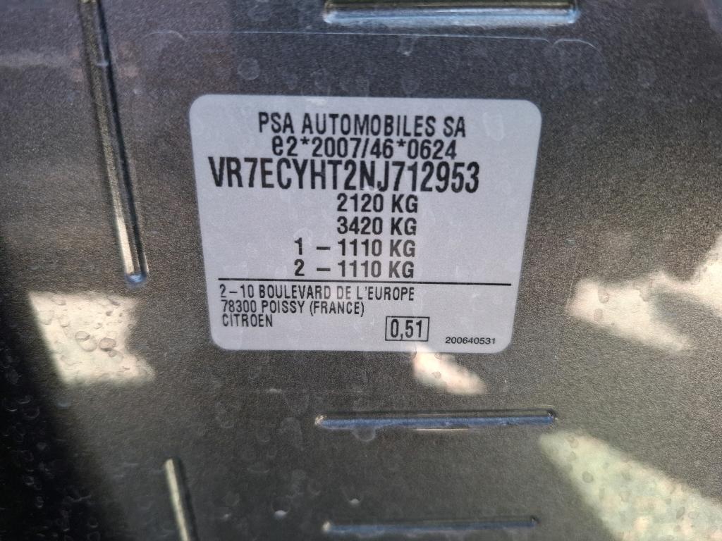 Citroen Berlingo Taille M BlueHDi 100 S&S BVM6 Feel 2022