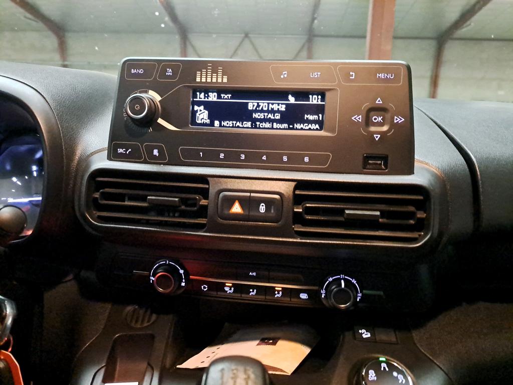 Citroen BERLINGO VAN M 650 BLUEHDI 100 S&S CLUB 2019